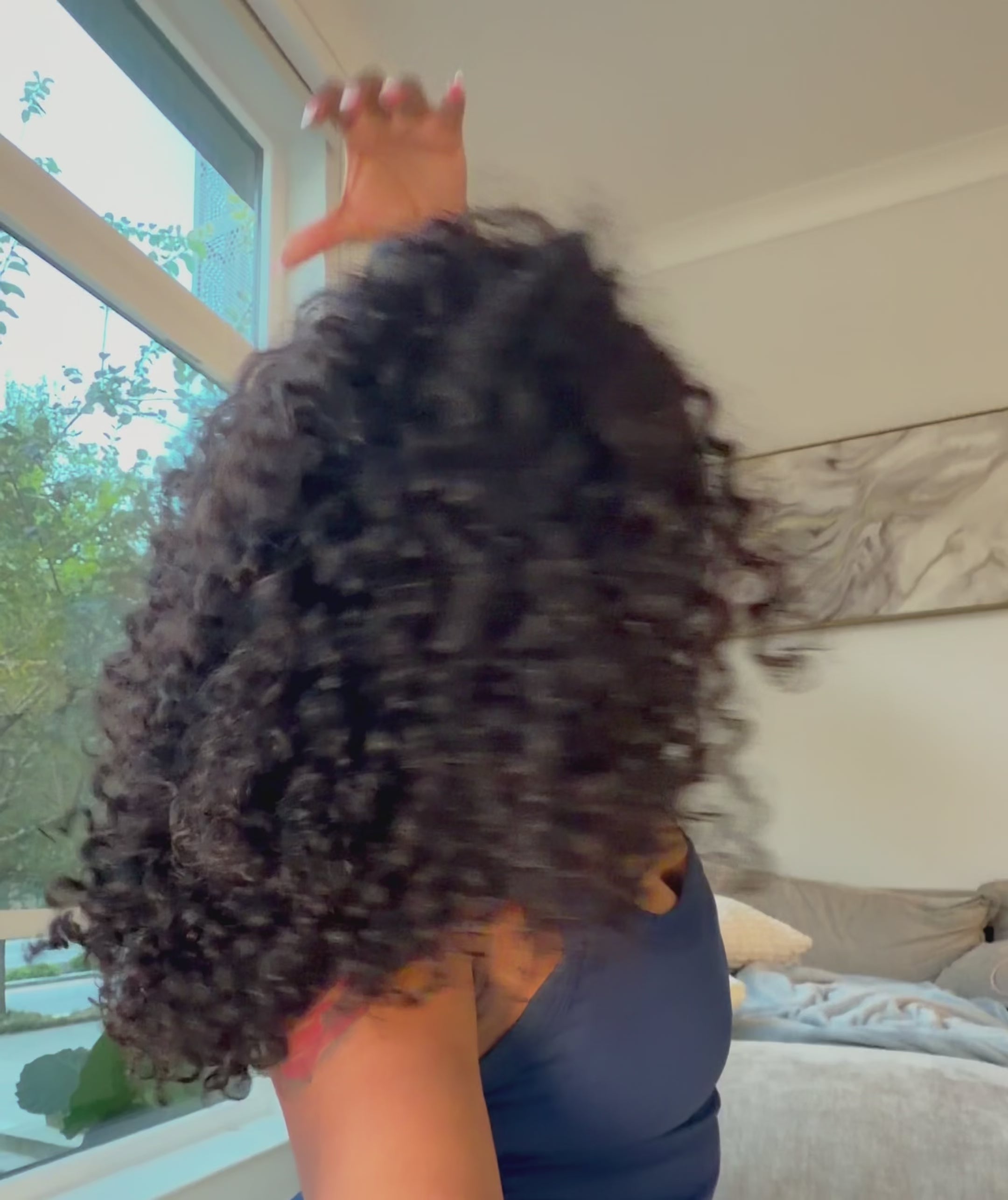 Maui Curl Half Wig
